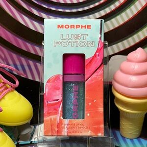 ⚡️Morphe Lust Potion Bi-Phase Lip Oil - Pink and Teal THIRST TRAP passion fruit